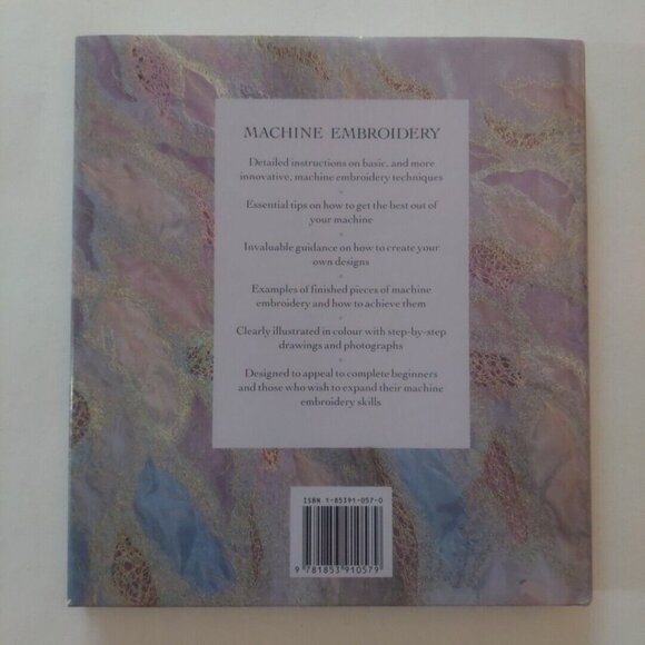 Machine Embroidery by Gail Harker 1990 Hardcover - Picture 2 of 11